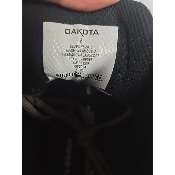 Dakota Women's Quad-Lite Aluminium Toe Steel Plate Work Boots 6016 Brown 6M - Picture 4 of 7